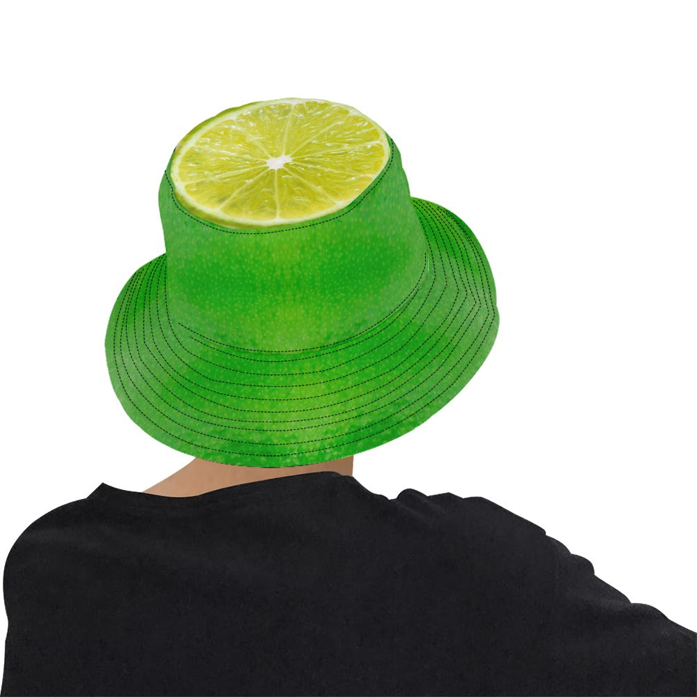LIME BUCKET HAT