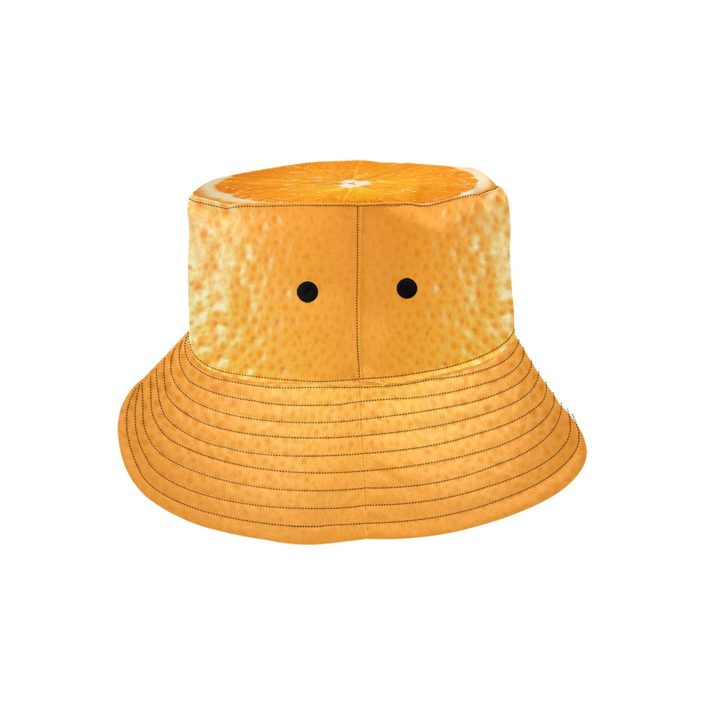 ORANGE BUCKET HAT