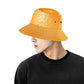 ORANGE BUCKET HAT