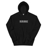 CUSTOM UNISEX HOODIE • RAP STYLE FONT • 1 •