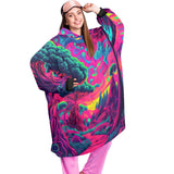 SHNOODIE | PSYCHEDELIC SCENE | ONE-SIZE | Unisex Blanket Hoodie