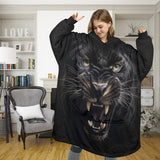 SHNOODIE | PANTHER | ONE-SIZE | Unisex Blanket Hoodie