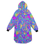 SHNOODIE | PSYCHEDELIC EYES ART | ONE-SIZE | Unisex Blanket Hoodie