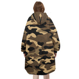 SHNOODIE | CAMO BROWN | ONE-SIZE | Unisex Blanket Hoodie