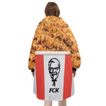 SHNOODIE | FCK BUCKET | ONE SIZE | Unisex Blanket Hoodie