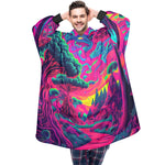 SHNOODIE | PSYCHEDELIC SCENE | ONE-SIZE | Unisex Blanket Hoodie