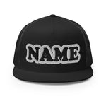 CUSTOM NAME • SNAPBACK TRUCKER CAP • ADD ANY NAME/WORD/YEAR/DATE/AGE/NUMBER