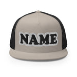 CUSTOM NAME • SNAPBACK TRUCKER CAP • ADD ANY NAME/WORD/YEAR/DATE/AGE/NUMBER