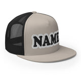 CUSTOM NAME • SNAPBACK TRUCKER CAP • ADD ANY NAME/WORD/YEAR/DATE/AGE/NUMBER