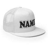 CUSTOM NAME • SNAPBACK TRUCKER CAP • ADD ANY NAME/WORD/YEAR/DATE/AGE/NUMBER