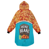 SHNOODIE | BEANS CAN | ONE SIZE | Unisex Blanket Hoodie