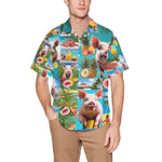 HAWAIIAN SHIRT | TROPICAL PIGS | UNISEX 1A