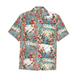 HAWAIIAN SHIRT | CATS GO FISHING | UNISEX GHIJ