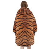 SHNOODIE | TIGER | ONE-SIZE |Unisex Blanket Hoodie (Model H59)