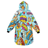 SHNOODIE | POP-ART WHAM | ONE-SIZE | Unisex Blanket Hoodie