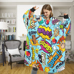 SHNOODIE | POP-ART WHAM | ONE-SIZE | Unisex Blanket Hoodie