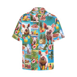 HAWAIIAN SHIRT | TROPICAL PIGS | UNISEX 1A