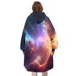 SHNOODIE | SPACE GALAXY NEBULA | ONE-SIZE | Unisex Blanket Hoodie