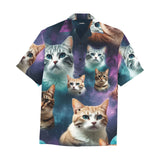 HAWAIIAN SHIRT | SPACE CATS 1B | UNISEX