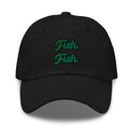 CUSTOM DAD HAT • FISH STYLE FONT • 2 •