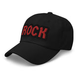 CUSTOM DAD HAT • ROCK STYLE FONT • 1 •