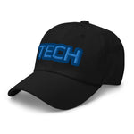 CUSTOM DAD HAT • TECH STYLE FONT • 1 •