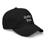 CUSTOM DAD HAT • GOTHIC STYLE FONT • 2 •