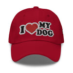 CUSTOM I LOVE 🧡 MY ??? • DAD HAT • ADD DOG, CAT, MAN, WIFE ETC...