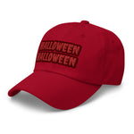 CUSTOM DAD HAT • HALLOWEEN STYLE FONT • 2 •