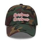 CUSTOM DAD HAT • CHRISTMAS STYLE FONT • 2 •