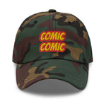 CUSTOM DAD HAT • COMIC STYLE FONT • 2 •