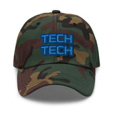 CUSTOM DAD HAT • TECH STYLE FONT • 2 •