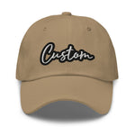 CUSTOM DAD HAT. ADD YOUR TEXT.