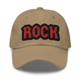 CUSTOM DAD HAT • ROCK STYLE FONT • 1 •