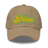 CUSTOM DAD HAT • DISCO STYLE FONT • 1 •