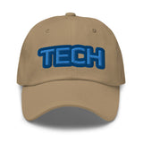 CUSTOM DAD HAT • TECH STYLE FONT • 1 •