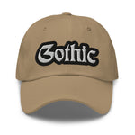 CUSTOM DAD HAT • GOTHIC STYLE FONT • 1 •