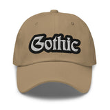 CUSTOM DAD HAT • GOTHIC STYLE FONT • 1 •