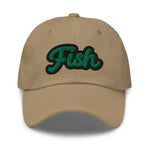 CUSTOM DAD HAT • FISH STYLE FONT • 1 •