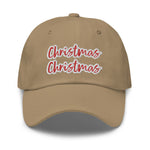 CUSTOM DAD HAT • CHRISTMAS STYLE FONT • 2 •