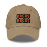 CUSTOM DAD HAT • ROCKS STYLE FONT • 2 •