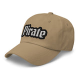 CUSTOM DAD HAT • PIRATE STYLE FONT • 1 •