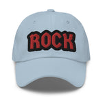 CUSTOM DAD HAT • ROCK STYLE FONT • 1 •