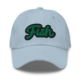 CUSTOM DAD HAT • FISH STYLE FONT • 1 •