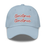 CUSTOM DAD HAT • CHRISTMAS STYLE FONT • 2 •