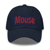 CUSTOM DAD HAT • MOUSE STYLE FONT • 1 •