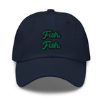 CUSTOM DAD HAT • FISH STYLE FONT • 2 •