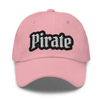 CUSTOM DAD HAT • PIRATE STYLE FONT • 1 •