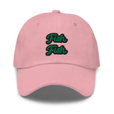 CUSTOM DAD HAT • FISH STYLE FONT • 2 •