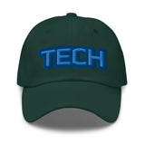 CUSTOM DAD HAT • TECH STYLE FONT • 1 •